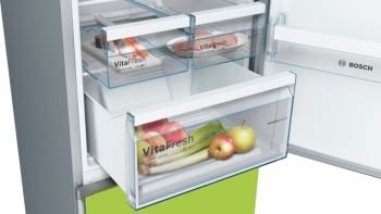 BOSCH KVN39IH3B COMBI VERDE LIMA NO FROST 203X60CM A++ SKIN CONDENSER - 4