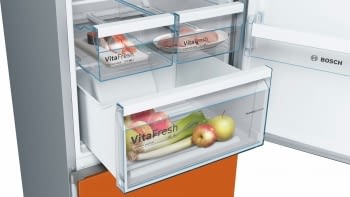 BOSCH KVN39IO3B COMBI NARANJA NO FROST 203X60CM A++ SKIN CONDENSER - 3