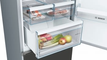 BOSCH KVN39IZ3B COMBI NEGRO MATE NO FROST 203X60CM A++ SKIN CONDENSER - 3
