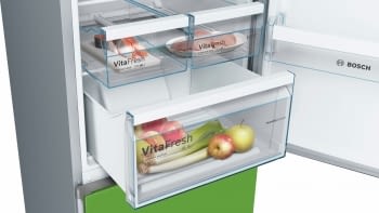 BOSCH KVN39IJ3B COMBI VERDE MENTA NO FROST 203X60CM A++ SKIN CONDENSER - 3