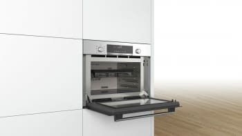 BOSCH CPA565GS0 HORNO MICROONDAS COMPACTO VAPOR MULTIFUNCION INOX CRISTAL NEGRO ALTO 45CM - 4