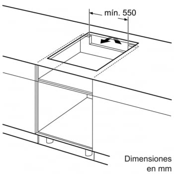 BALAY 3EB967AU INDUCCION GRIS ANTRACITA 3 ZONAS MAX 32CM BISELADA - 7