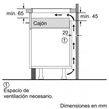 BALAY 3EB967AU INDUCCION GRIS ANTRACITA 3 ZONAS MAX 32CM BISELADA - 9