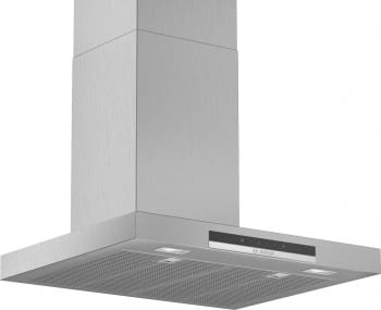 Campana decorativa de pared Bosch DWB97IM50 en Acero inoxidable de 60 cm a 752 m³/h | Clase B | Serie 4