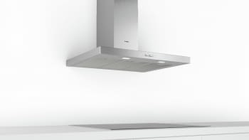 Campana decorativa de pared Bosch DWB96BC50 en Acero inoxidable de 90 cm a 619 m³/h | Clase A | Serie 2 - 2
