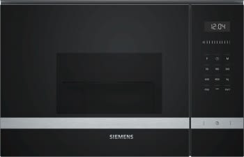 SIEMENS BE525LMS0 MICROONDAS INOX CRISTAL NEGRO GRILL 20L
