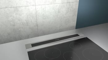 Extractor de Encimera Siemens LD97DBM60 Telescópico de 90 cm en Cristal Negro con una potencia de 750 m³/h | Clase A | iQ700 - 3