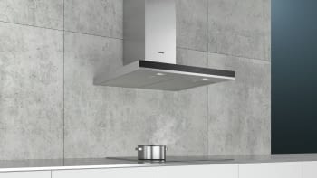 Campana de Pared Decorativa Siemens LC76BHM50 Metallic de 75 cm con una potencia de 604 m³/h | Motor iQdrive Clase B | iQ300 - 2