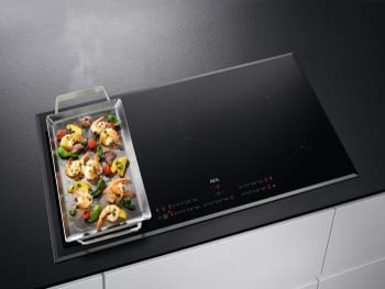Placa de Inducción AEG IKE95471FB de 90 cm con 5 Zonas Flex Puente PowerBoost y Hob2Hood - 2