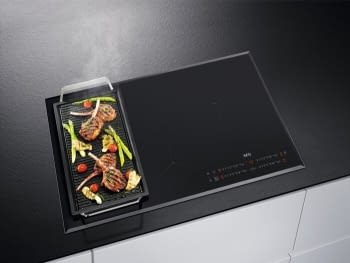 Placa de Inducción AEG IKE84475FB Flexible de 80 cm con 4 Zonas Max 32 cm MaxiSense PowerBoost Hob2Hood - 2