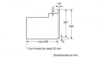BALAY 3HB2031X0 HORNO INOX MULTIFUNCION ABATIBLE A - 4
