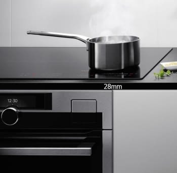 Placa de Inducción AEG IKE63441FB - 3 ZONAS MAXISENSE - █ 60cm ◉28cm - 5