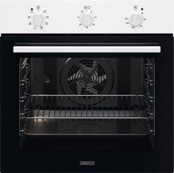 Horno multifunción Zanussi ZOHNF1W1 | Blanco de 72 litros | Aqua Clean | Clase A+