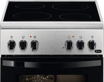 Cocina Vitrocerámica Zanussi ZCV550G1XA Inox de 85 x 50 cm con 4 zonas y Horno Grill Multifunción Clase A - 2