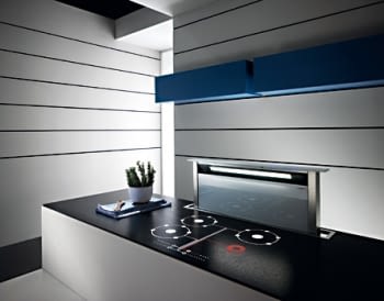 ELICA ADAGIO WH/F/90 CAMPANA ASPIRACION PERIMETRAL 90CM INOX CRISTAL BLANCO 647M3/H