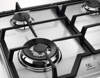 Placa de Gas Electrolux KGS6436X de 60 cm con 4 Quemadores SpeedBurner + Zona Wok, Seguridad Termopar - 4