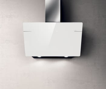 ELICA L'ESSENZA WH/A/90 CAMPANA CRISTAL BLANCO INCLINADA 90CM 691M3/H - 2