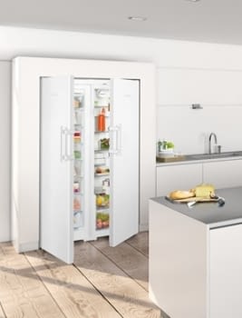 LIEBHERR SBS 7242 SIDE BY SIDE BLANCO NF A++ - 7