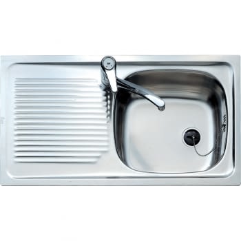 TEKA E/50 1C 1E REV FREGADERO INOX 1 CUBETA + ESCURRIDOR