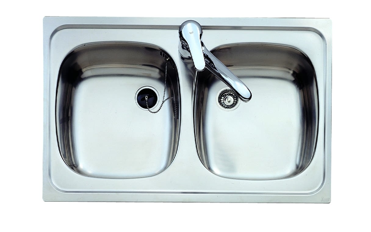 TEKA E/50 2C FREGADERO INOX 2 CUBETAS - 