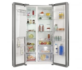 TEKA SIDE BY SIDE NFE4 650 X NO FROST 4 PUERTAS INOX  A+ 180CM DISPENSADOR - 2
