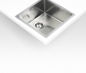 TEKA TOP LINEA R15 40.40 FREGADERO INOX 1 CUBETA BAJO ENCIMERA O RAS - 2