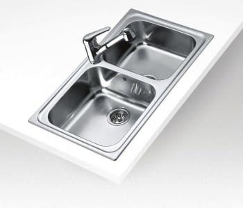 TEKA CLASSIC 2C 86 DCHA SF FREGADERO INOX 2 CUBETAS - 2