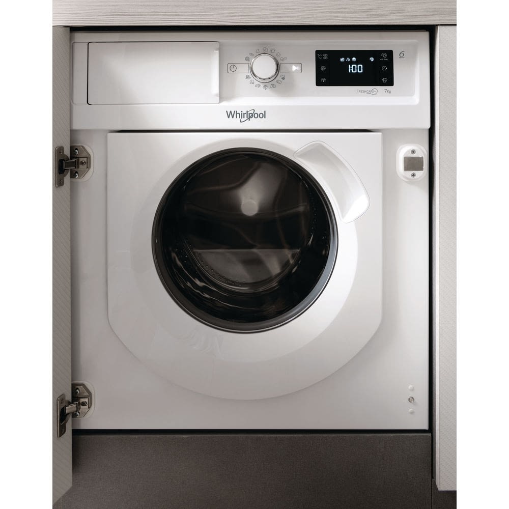 WHIRLPOOL BI WMWG 71284E EU LAVADORA INTEGRABLE 7KG 1200RPM A+++ FRESHCARE+ - 