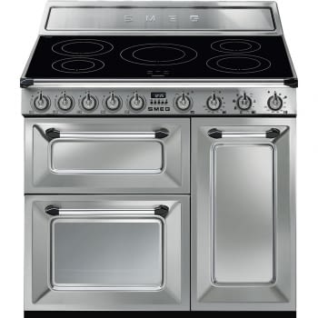 SMEG TR93IX COCINA INOXIDABLE 2 HORNOS 5 ZONAS INDUCCIÓN