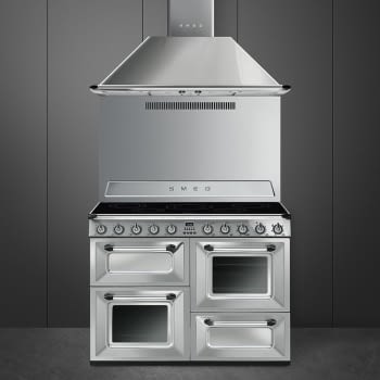 SMEG TR4110IX COCINA ELÉCTRICA INOX 110cm 2 HORNOS + 5 ZONAS INDUCCIÓN - 3