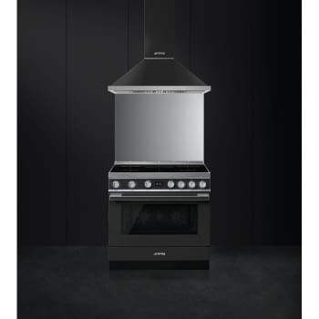 CAMPANA DECORATIVA ANTRACITA 90CM SMEG KPF9AN PORTOFINO 815m3/hora