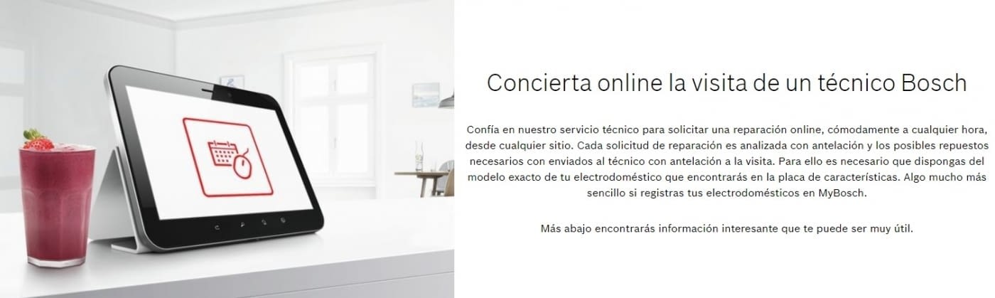 Servicio Atención al Cliente de Bosch