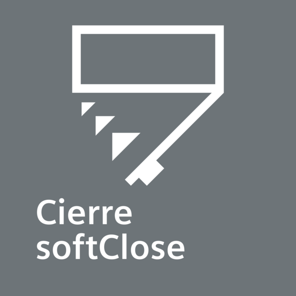 Cierre amortiguado de la puerta softClose