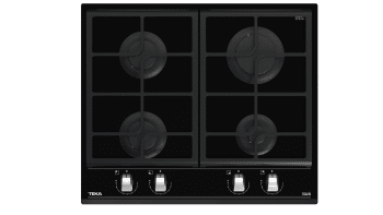 Placas de Gas Cristal Negro Teka