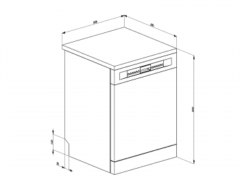SMEG LVS433XIN Lavavajillas de 60cm en Acero Inoxidable Antihuellas | 13 servicios | Cesta FlexiDuo | A+++ | Envío Gratis - 9
