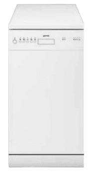 SMEG LSA4511BIN Lavavajillas Libre Instalación 45 cm | Color Blanco  | 10 Servicios | A+ | Envío Gratis