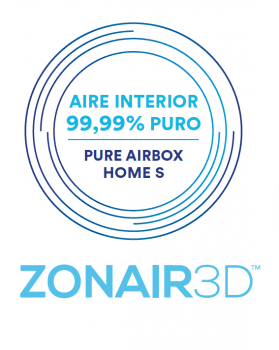 Daitsu Purificador Filtro Hepa Aire Zonair 3D Home S-300 Airbox Home 300m3 - 3