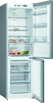 Frigorífico Combi Bosch KGN36VIEA Inox antihuellas de 186 x 60 cm No Frost A++ | Serie 4 - 2