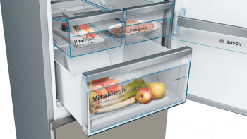 Frigorífico Combi KVN39IK3A Puerta personalizable Gris claro 203 x 60 cm No Frost A++ | Serie 4 - 6
