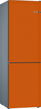 Frigorífico Combi KVN39IO3A Puerta personalizable Naranja 203 x 60 cm No Frost A++ | Serie 4