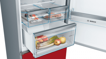 Frigorífico Combi KVN39IR3A Puerta personalizable Rojo cereza 203 x 60 cm No Frost A++ | Serie 4 - 6