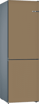 Frigorífico Combi KVN39IC3A Puerta personalizable Marrón claro 203 x 60 cm No Frost A++ | Serie 4