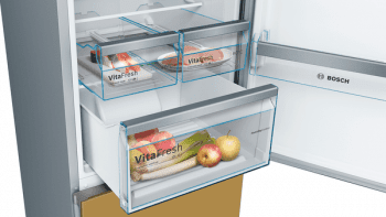 Frigorífico Combi KVN39IX3A Puerta personalizable Dorada 203 x 60 cm No Frost A++ | Serie 4 - 6