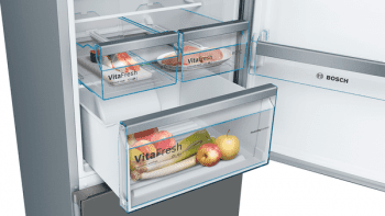 Frigorífico Combi KVN39IG3A Puerta personalizable Gris piedra 203 x 60 cm No Frost A++ | Serie 4 - 6