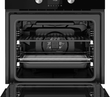 Horno Teka STEAKMASTER Multifunción Pirolítico en Cristal Negro con parrilla de hierro fundido y función especial para cocinar como en una barbacoa | Clase A - 3