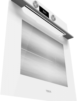 Horno Teka HLB 8400 de 60 cm en Cristal Blanco A+ con 9 funciones de cocción a 5 alturas - 4