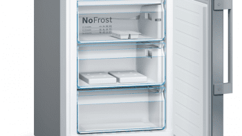 Frigorífico Combi Bosch KGF39PIDP de 203 x 60 cm, en acero inoxidable antihuellas, No Frost, Clase A+++ | Serie 8 - 5
