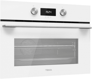 Horno Compacto Teka HLC 8400 Multifunción en Cristal Blanco con SurroundTemp, Hydroclean Clase A+ - 2
