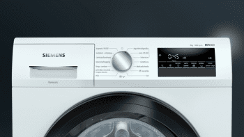 Lavadora Siemens WM14N290ES Blanca de 8 kg 1400 rpm | Pausa + Carga| Motor EcoSilence A+++ -30% | iQ 300 - 2