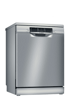 Lavavajillas Bosch SMS46JI06E Inox de 60 cm con 12 servicios | Programa automático | Motor EcoSilence clase A++ | Serie 4